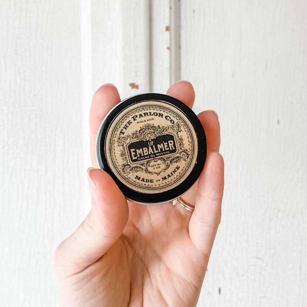 Lip Embalmer Spooky Goth Halloween Lip Balm